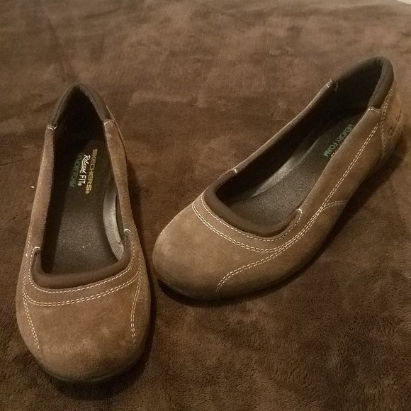 Skechers Shoes - Skechers Brown Suede Walking Shoes 6.5 7.5